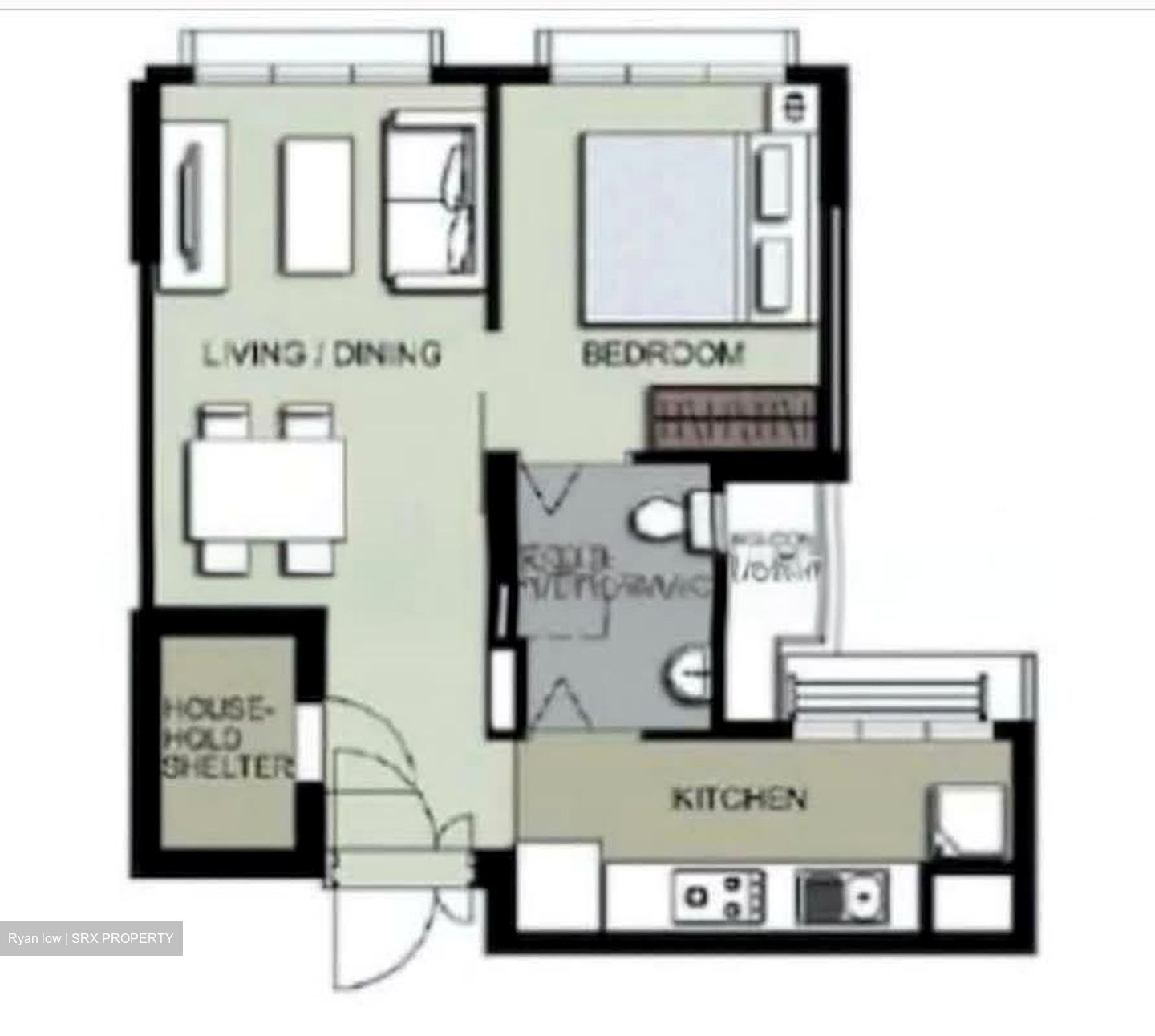 Blk 995C Buangkok Tropica (Hougang), HDB 2 Rooms #566383991
